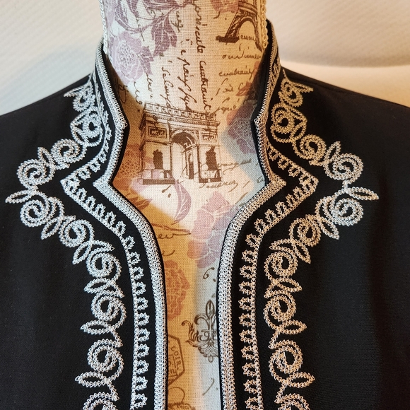 ❤️FINAL PRICE❤️ Dress Barn Evening Jacket Size 12 - Picture 2 of 14